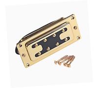 Abaodam Gmb27 15mm 4-string Bass Pickup Humbucker Double Coil Gold Shell Electric Guitar Bass Accessories