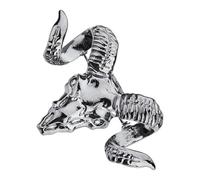 Abaodam Goat Brooch Silver Lapel Pin for Men’s Suits and Hats, Animal Safety Pin for Clothing, Costume Jewelry Gift for Anniversary and Holiday Accessories