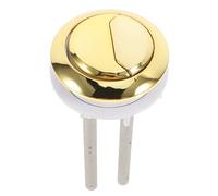 Abaodam Gold Dual Flush Toilet Button Replacement, ABS Material, Universal Fit for Bathroom Toilet Water Tanks Random Color