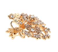 Abaodam Golden Fortune Tree Brooch Pin for Women Leaf Collar Elegant Accessory with Rhinestone Secure Fit Luxury Lapel Pin for Suits and Dresses Symbol of Wealth and Prosperity