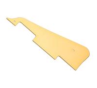 Abaodam Golden Metal Guitar Pickguard Safe to Your Hands with Modern Look and Simple Design Lightweight and Anti-scratch Protector Plate for Electric Guitar
