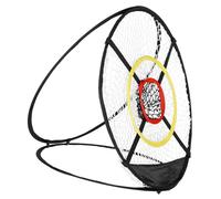 Abaodam Golf Chipping Net for Training with Ball Collector Bracket Folding Target Net for Precision Practice Suitable for Golfers of All Levels and Various Settings Including Tennis Courts