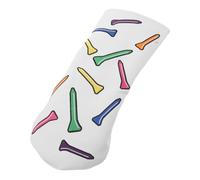 Abaodam Golf Driver Headcover with Plush Interior Embroidered Golf Tee Design Thick Cushioned Club Cover Protection