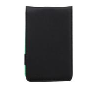 Abaodam Golf Scorebook Pu Leather Black Portable Scorekeeping Notepad Outdoor Golf Scoring Supply Professional Recording Notebook for Course Use