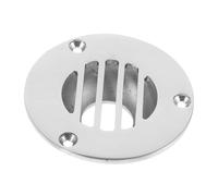 Abaodam Grade Stainless Steel Boat Floor Drain Plug Deck Drainage Cover for Yacht and Rv Water Management Impact-resistant Non-deforming Hull Drain Outlet Practical Spare Part for Boaters