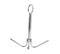Abaodam Grade Stainless Steel Four Claw Anchor for Boats Kayaks Yachts Heavy Duty Grapnel with Exceptional Grip Sand Mud Rocks Easy Tool Setup for Secure Mooring