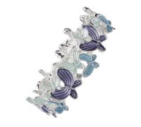 Abaodam Gradient Geometric Butterfly Bracelet for Women Fade-resistant Colors Stretch Bangle with Flexible Fit Lightweight Minimalist Jewelry Wristband for Mom Sister Birthday