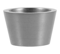 Abaodam Graphite Casting Mold Crucible 35x22mm for Metal Melting Silver Copper Ingot Making DIY Jewelry Craft Supplies