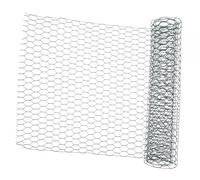 Abaodam Green Coated Chicken Wire Mesh Lightweight Woven Floral Wire Netting for Craft and Garden Fencing Poultry Enclosure for Florist Supplies and Animal Protection