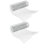 Abaodam Green Coated Floral Wire Netting Thick Chicken Wire Mesh for DIY Flower Arrangement Home Decor Garden Craft Sturdy Iron Material