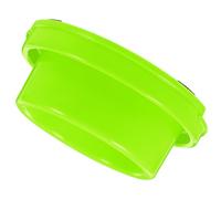 Abaodam Green Pet Food Bowl for Cats and Small Dogs, Ant-proof Plastic Circle Bowl with Smooth Surface to Increase Appetite, Practical and Convenient Pet Feeding Dish for Home Use