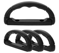 Abaodam Grip Handle Replacement for Dog Blower Dryer 4pcs Easy to Replace with Smooth, Sturdy Black Handles for Pet Grooming Dryer Accessories