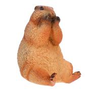 Abaodam Groundhog Shape Simulation Realistic Animal Model for Display and Animal Figurine for Home Garden Decor Cognitive Learning Tool