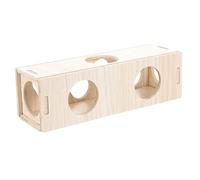 Abaodam Guinea Pig Beds and Hides Multi-function Hamster Tunnel Hideout Chinchilla Cage Accessory