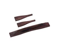 Abaodam Guitar Bridge for Archtop Bass Guitar Sided Rosewood Material Musical Instrument Bridge Replacement Part
