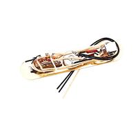 Abaodam Guitar Control Plate Loaded Prewired Metal Circuit Board for Electric Guitar Parts Replacement Switch Controller