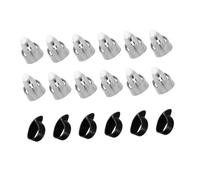 Abaodam Guitar Finger Guards for Thumb and Index Portable Zinc Alloy Guitar Finger Picks Accessories and Fingerstyle Performance
