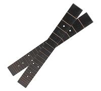 Abaodam Guitar Fingerboard Replacement 2pcs with Good Stability Abs Black for Acoustic Guitar Suitable for DIY Repair and Upgrade