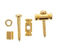 Abaodam Guitar Headstock Stringer Brass String Trees for Acoustic Electric Guitars String Retainer Set Easy Install