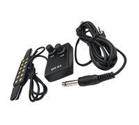 Abaodam Guitar Pickup Adjustable Clip Design for Easy Installation Folk Guitars and Ukuleles No Drilling Required Compact and Lightweight for Musicians