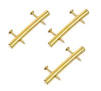 Abaodam Guitar Press String Buckles Pressure Chord Tool Sturdy Guitar Accessory 45mm Gold 3 Pack