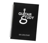 Abaodam Guitar Sheet Music Book A4 Six-string Chord Notebook Diy Music Manuscript for Beginners and Guitarists and Teaching