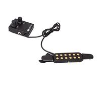 Abaodam Guitar Sound Pickup for Acoustic Guitar Adjustable Volume Tone Control Easy Installation No Drilling Required Compact Lightweight Design for Travel for Amplifiers Recording