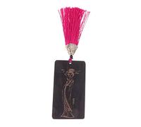 Abaodam Guzheng Pick Storage Board Handmade Sandalwood Perfect for Nail Picks Stain-free Random Color