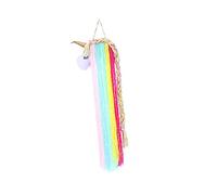 Abaodam Hair Clips Holder and Headband Storage Organizer with Woolen Cotton Rope, Wall Decoration for Boys and Girls Room, Modern Simple Style Hanging Storage Belt for Displaying Mini
