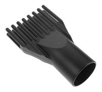 Abaodam Hair Dryer Comb Pet Hair Dryer Attachment Universal Nozzle Abs Heat-resistant Smooth Surface Styling Tool Black for Pet Grooming