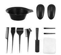 Abaodam Hair Dye Brush Kit 11pcs with Mixing Bowls and Ear Covers Pp Material Professional Hair Coloring Supply Set and Safe for Salon Use and Home Use