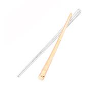 Abaodam Hair Pins Simple and Practical to Tame and Hold Ponytail 2pcs Alloy Hair Chopsticks for Buns and Chignon for Adults