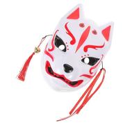 Abaodam Halloween Fox Cosplay Mask Full-face Plastic Reusable Carnival Mask for Role-playing Parties with Chic and Unique Design