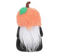 Abaodam Halloween Gnome Doll Faceless Plush Decoration with Non-woven Fabric Material for Tabletop and Bedroom Halloween Decorations Creating a Charming and Funny Horror Atmosphere