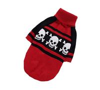 Abaodam Halloween Pet Costume Lightweight Skeleton Dog Outfit Party Dress for Cats and Dogs Unique Design for Halloween Celebration and Photography Prop