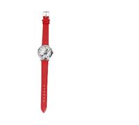 Abaodam Halloween Witch Pattern Quartz Watch Luminous Hands Red ’s Wristwatch for Halloween Party and Daily Wear