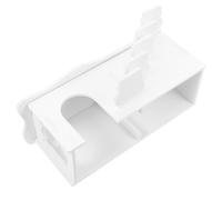 Abaodam Hamster Hiding Place Mouse Habitat Hamster Ladder Platform Pvc Comfortable Rest Place with Ladder White Whole Year Gift for People Who Have Small Pets