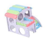 Abaodam Hamster Nest Cozy Small Pet House Bed for Hamsters Supplies Mini Pet Cottage for Sleeping in Cage