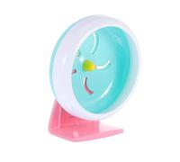 Abaodam Hamster Running Wheel Silent Pet Exercise Toy Plastic Hamster Wheel for Plaything