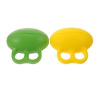 Abaodam Hand Grip Strength Trainer Ball Pu Material 2pcs for Rehabilitation and Resistance Training with Anti-slip Textured Surface, for Commutes and Home Use by People Working at Desks