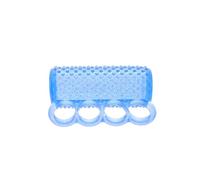 Abaodam Hand Grip Strength Trainer for Seniors and Stroke Rehabilitation - Blue 4-Hole Finger Exerciser for Arthritis and Post-Surgery Therapy - Hand and Finger Strengthener Rehab