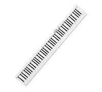 Abaodam Hand Roll Piano Keyboard 88 Key Practice Guide Double Sided Chart for Students Piano Keyboard Aid Chart for Learning and Practice