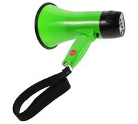 Abaodam Handheld 25w Megaphone Bull Horn with 240s Recording Green Abs with Handle Portable Speaker Horn for Outdoor Markets and Security