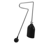 Abaodam Handheld Rhythm Shaker Vibraslap Percussion Instrument with Advanced Vibration Transmission Structure, Metal and Plastic Construction, Easy Carrying for Indoor Stages and Mobile