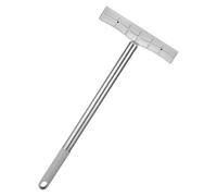 Abaodam Handheld Sign Holder Stainless Steel Adjustable Pole Silver Portable Lightweight for Parades, Airport Pick, Tours and Events