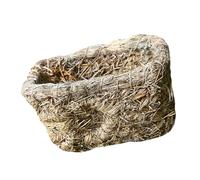 Abaodam Handmade Woven Pet House Nest for Small Pets Natural Material Rabbit and Cat Hideaway Comfortable Indoor Sleeping and Play Bed Cozy Warm Resting Spot