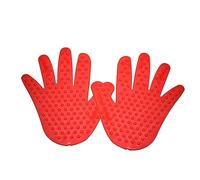 Abaodam Handprint Labels for Boys and Girls 2 Sheets Massage Point Handprint Stickers Coordination Training Toy for Children
