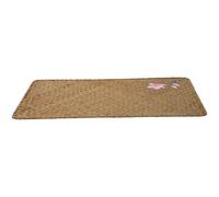Abaodam Handwoven Rattan Tableware Placemat Heat-resistant Rustic Coaster Mat for Special Occasions and Everyday Use, Square Or round Design for Elegant Table Decoration
