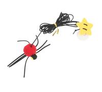 Abaodam Hanging Door Cat Interactive Kitten Plaything with Elastic Cord and Bell Creative Spider Design for Indoor Fun Easy Installation for Cats Play and Teasing