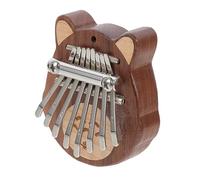Abaodam Hanging Rope Thumb Piano Kalimba for Mini Solid Wood Finger Musical Instrument Lightweight Design for Easy Carrying Beautiful Melodies Durable and Serviceable for Long Term Use